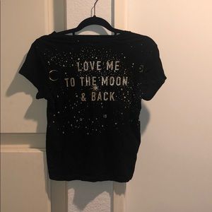 Victoria Secret black sleep top